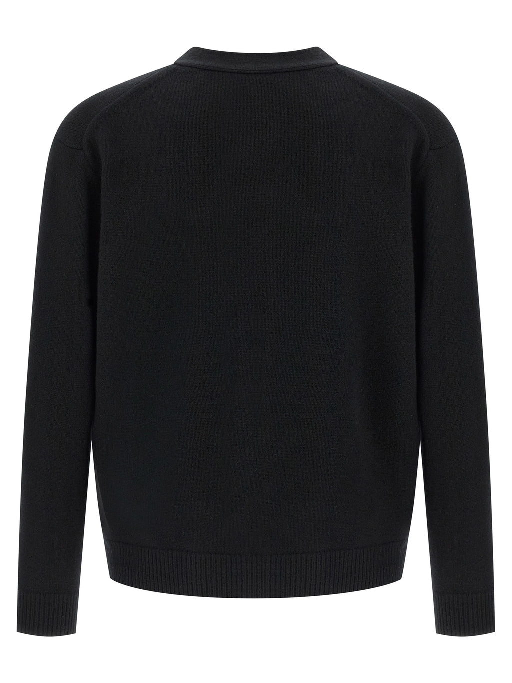 Extrafine Merino Wool Fox Head Cardigan