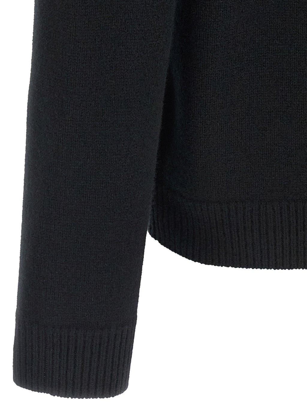 Extrafine Merino Wool Fox Head Cardigan