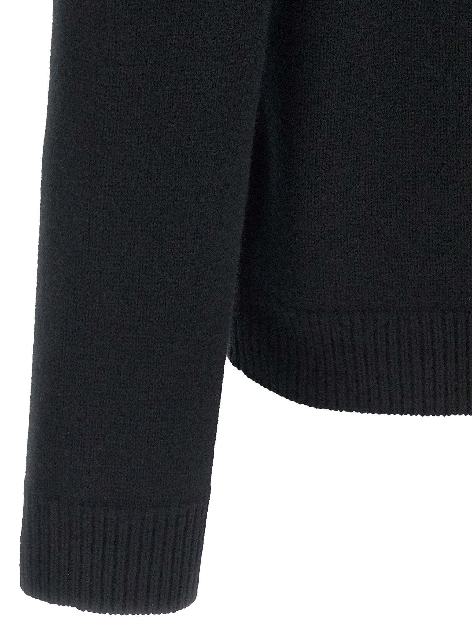 Extrafine Merino Wool Fox Head Cardigan