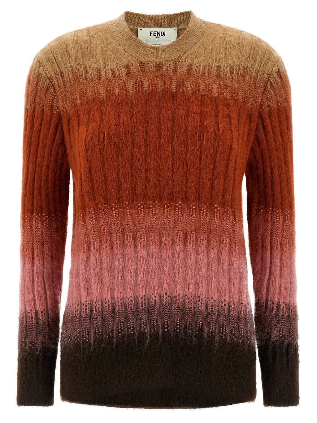 Multicolor Mohair Wool Vanisé Cardigan