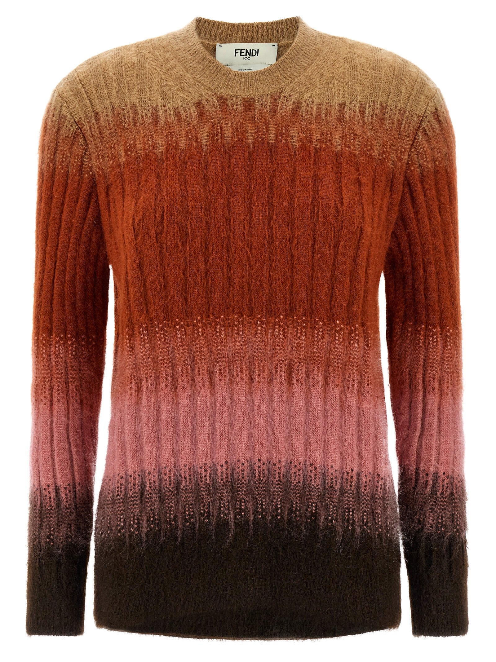 Multicolor Mohair Wool Vanisé Cardigan