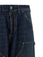 Blue Cotton Relaxed Fit Jeans