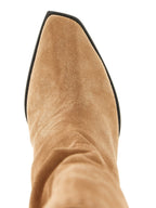Hart Beige Suede Over The Knee Boots