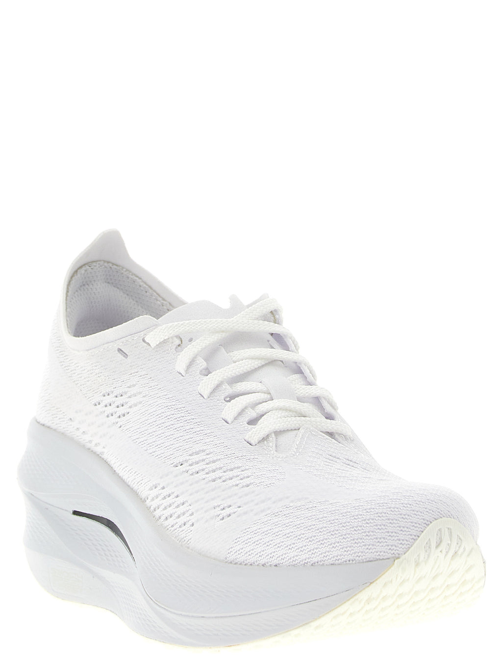 White Synthetic Wave Rebellion Pro 3 Sneakers