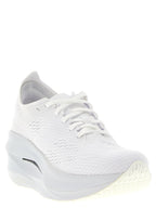 White Synthetic Wave Rebellion Pro 3 Sneakers