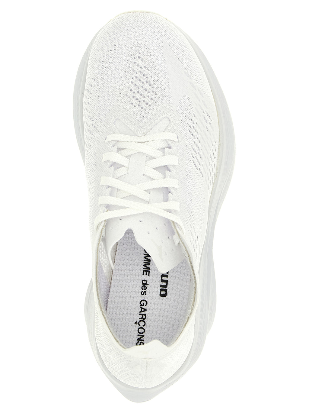 White Synthetic Wave Rebellion Pro 3 Sneakers
