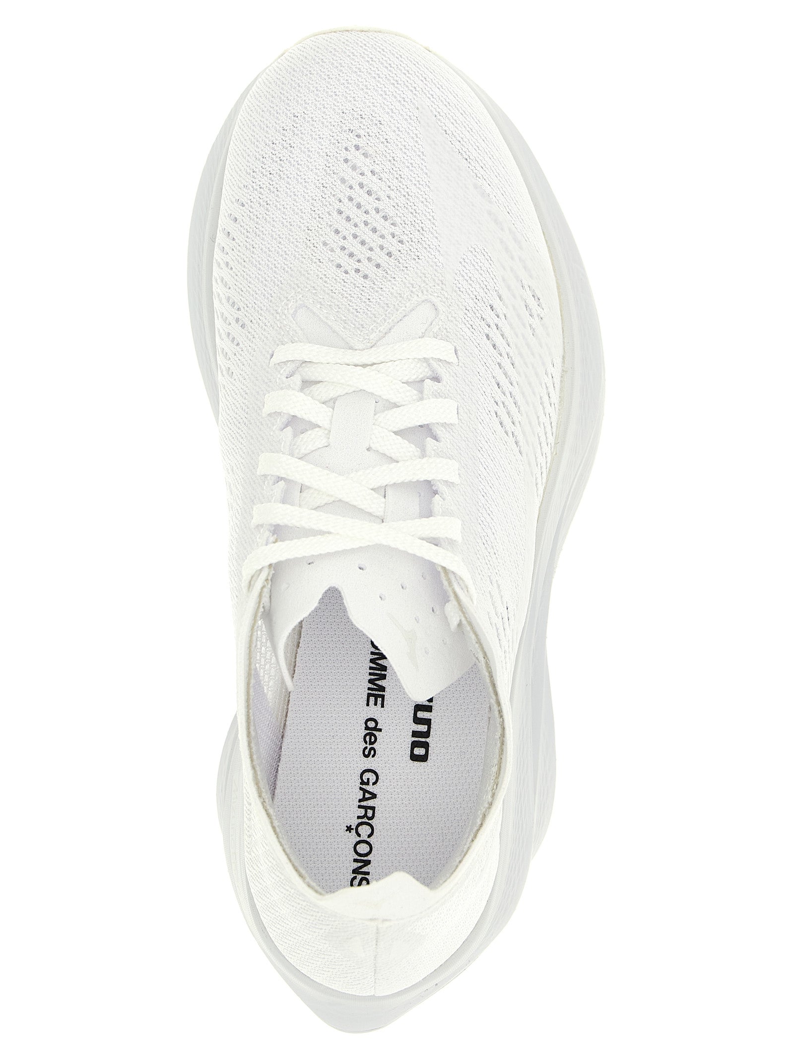 White Synthetic Wave Rebellion Pro 3 Sneakers