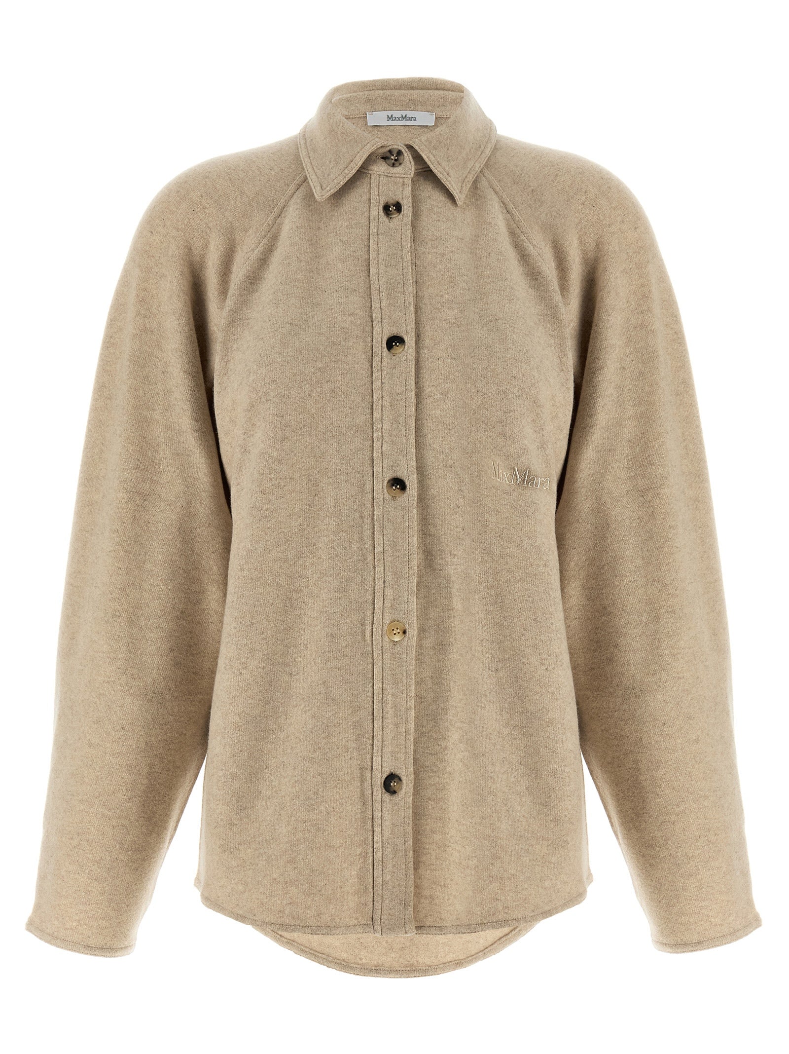 Ceci Cashmere Flannel Overshirt