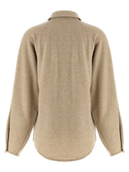 Ceci Cashmere Flannel Overshirt