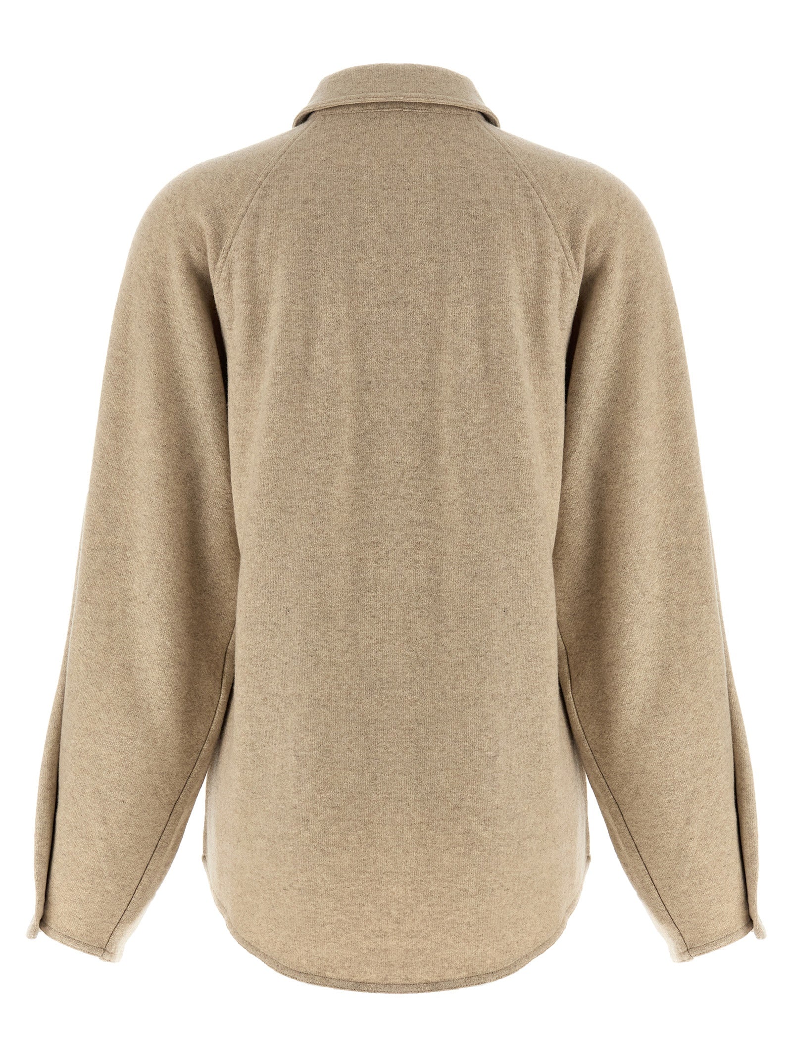 Ceci Cashmere Flannel Overshirt