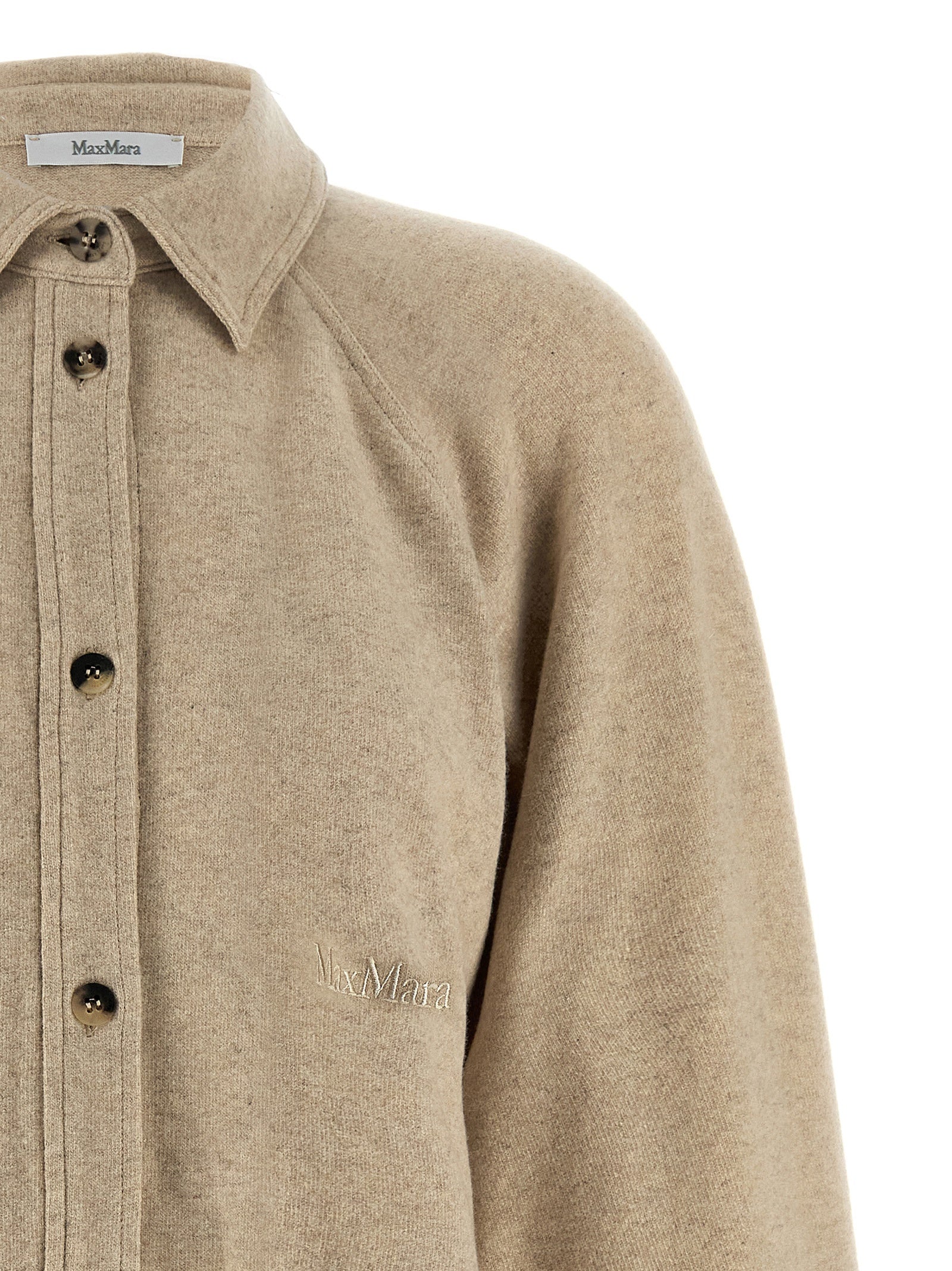 Ceci Cashmere Flannel Overshirt