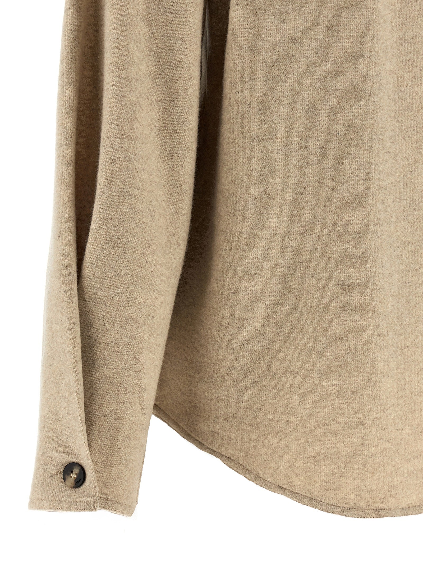 Ceci Cashmere Flannel Overshirt