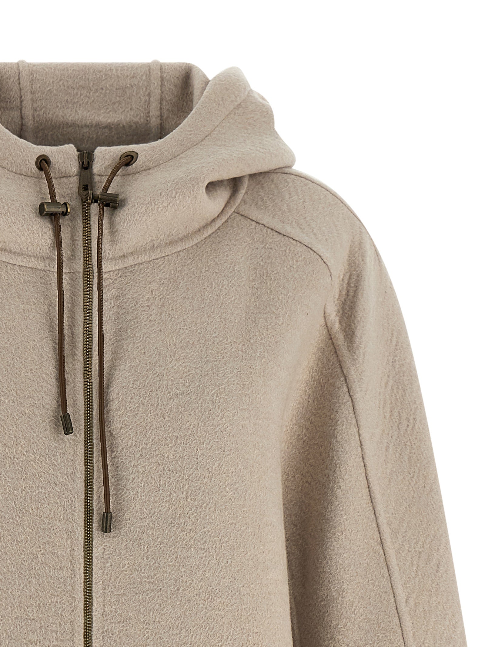 Cashmere Gradi Hooded Coat