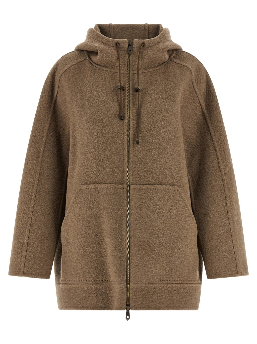 Brown Gradi Cashmere Coat