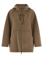 Brown Gradi Cashmere Coat