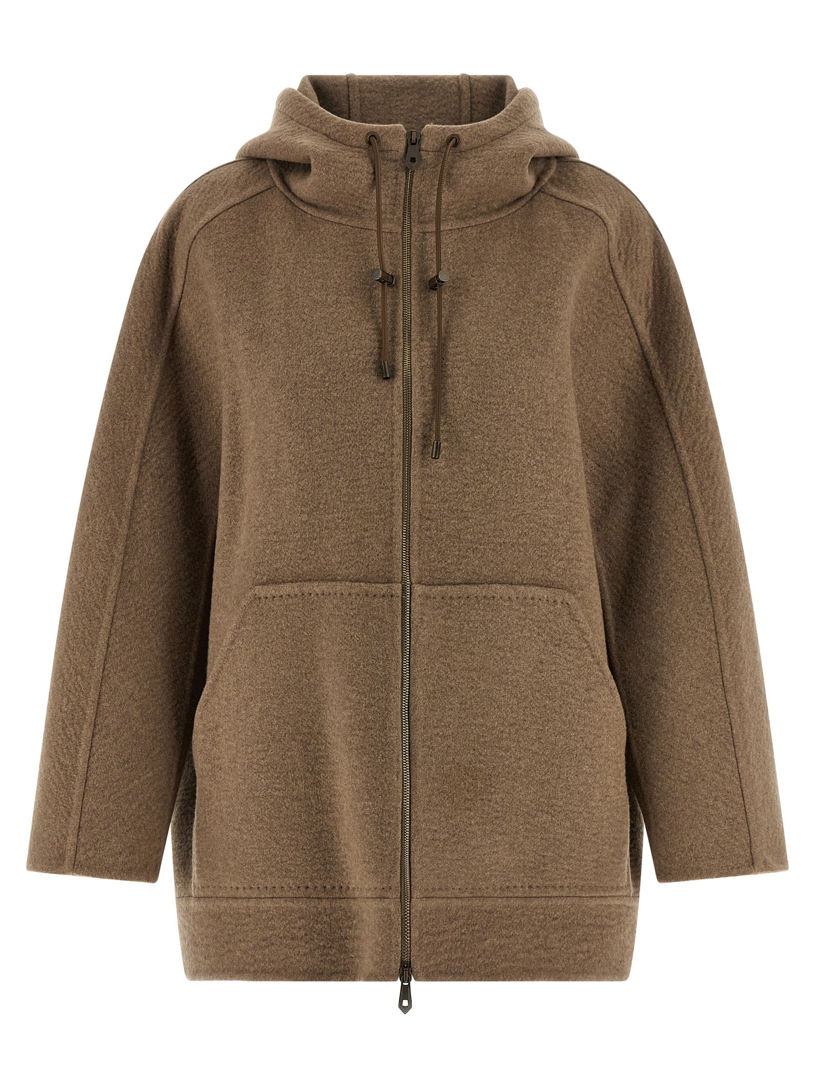 Brown Gradi Cashmere Coat