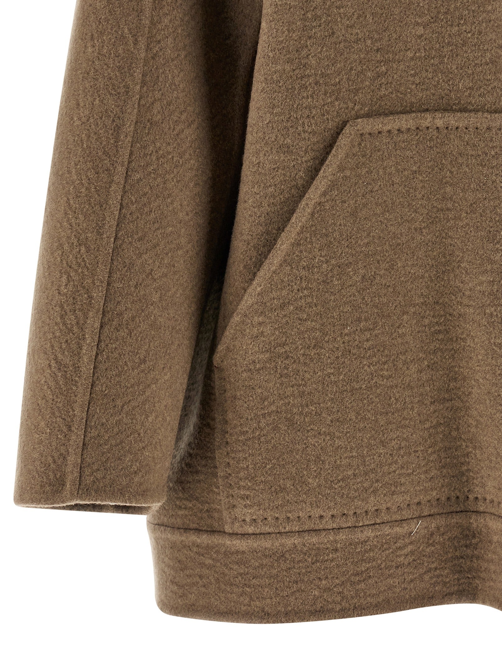 Brown Gradi Cashmere Coat