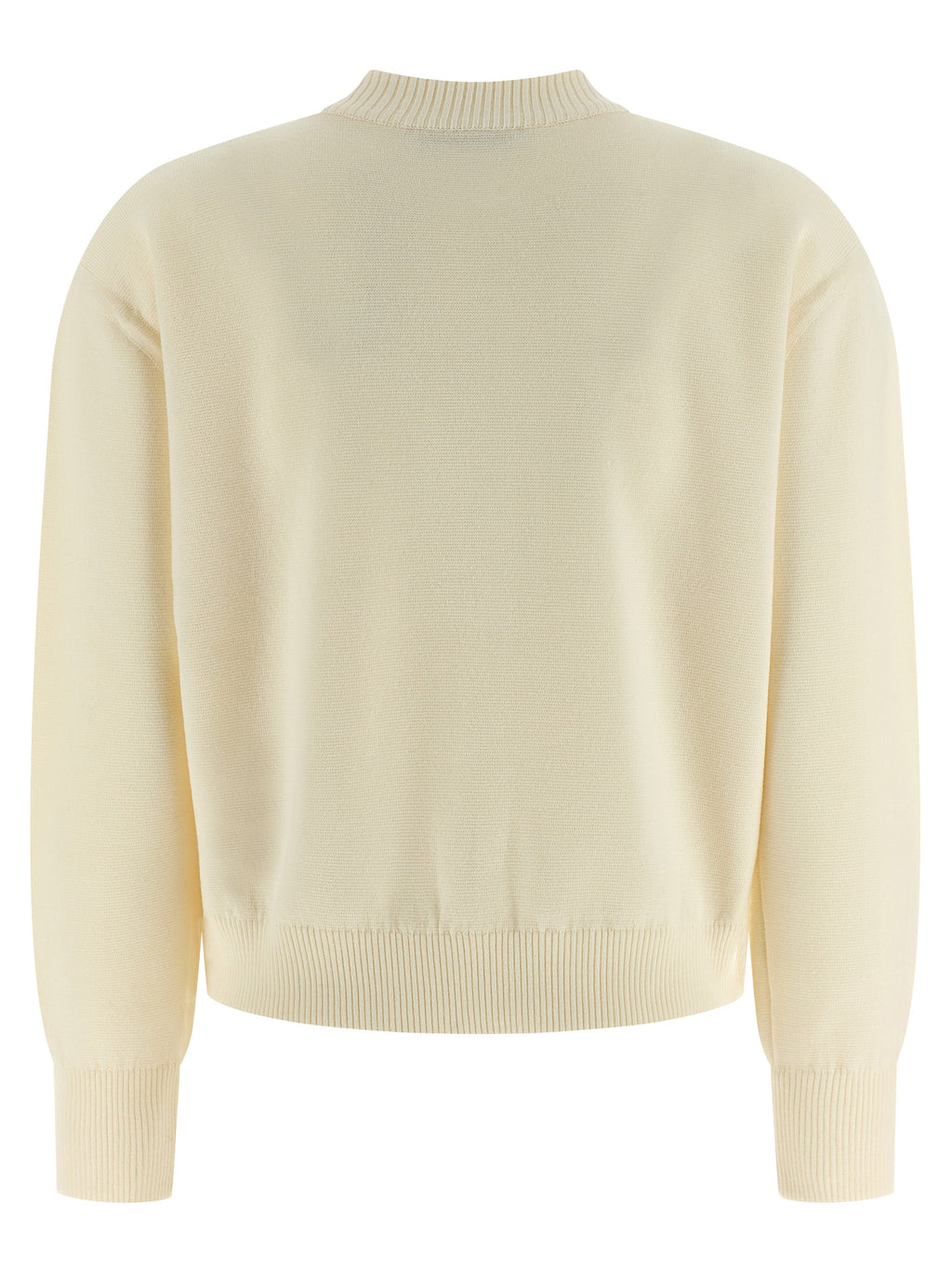 Pelago White Virgin Wool Cardigan
