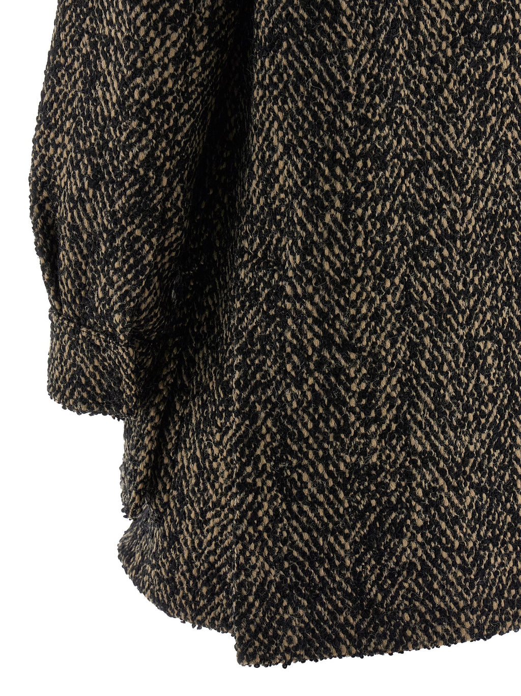 Multicolor Virgin Wool Shell Jacket