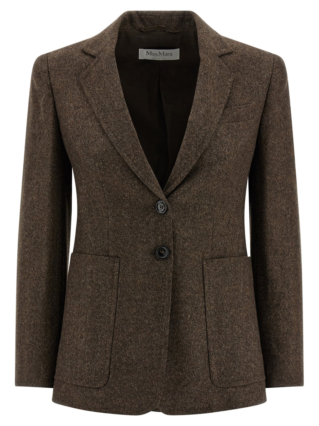 Virgin Wool Tweed Bermuda1234 Blazer