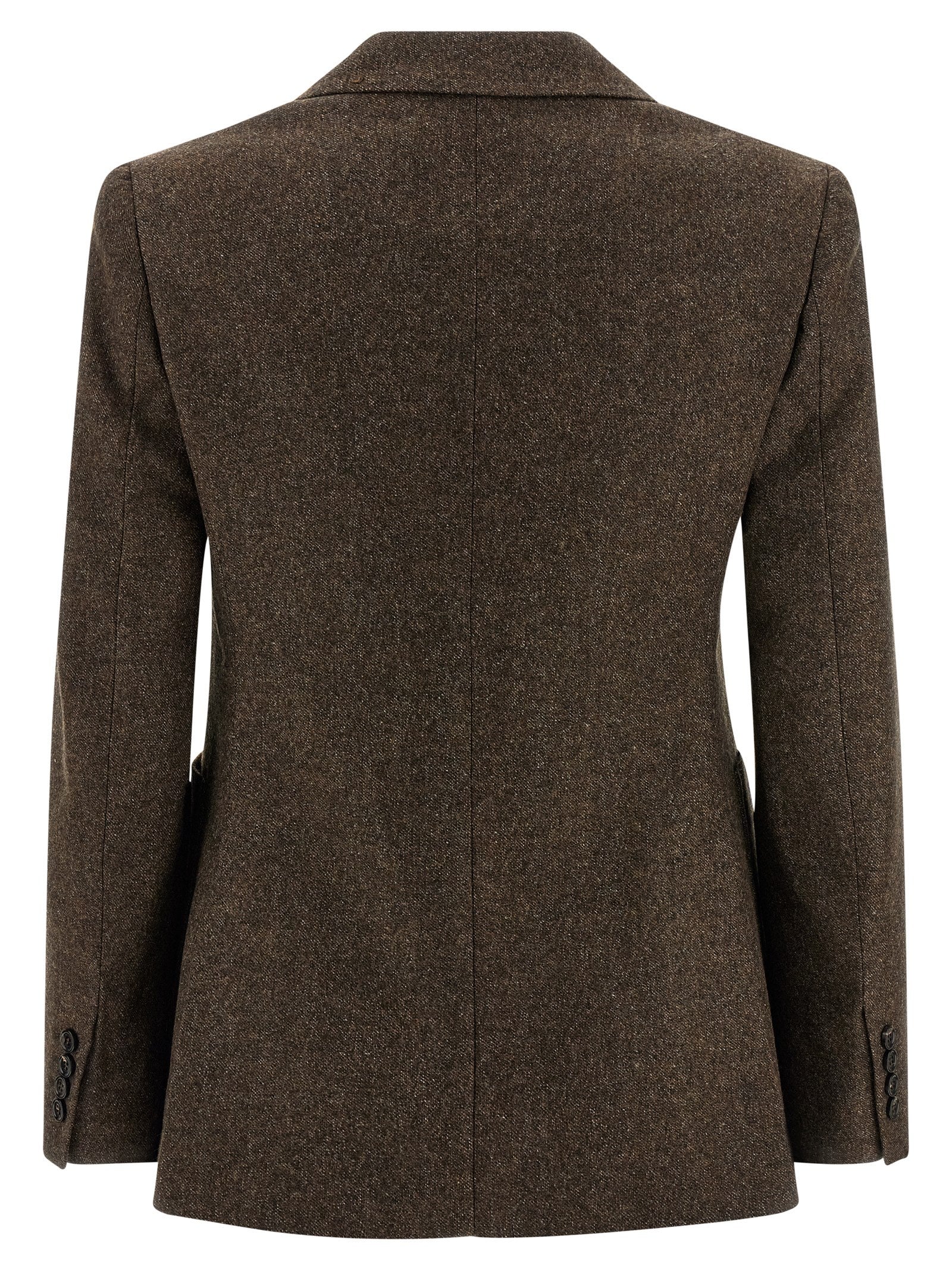 Virgin Wool Tweed Bermuda1234 Blazer