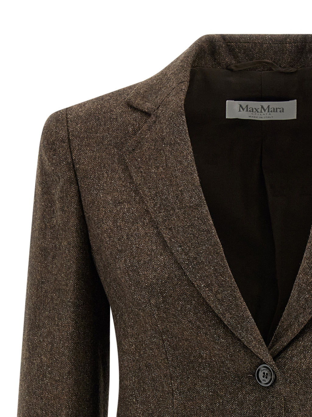 Virgin Wool Tweed Bermuda1234 Blazer