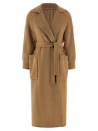 Camel Wool Long Coat