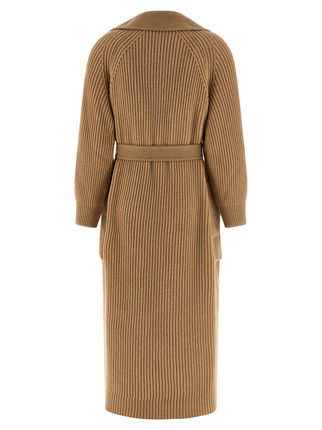 Camel Wool Long Coat