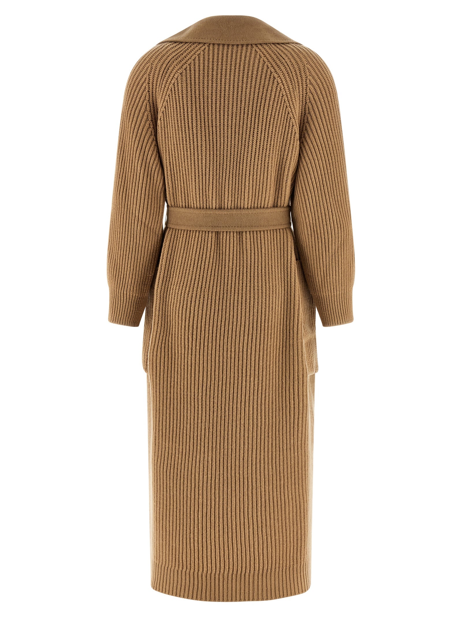Camel Wool Long Coat