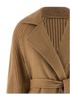 Camel Wool Long Coat