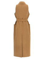 Baby Camel Wool Robe-Style Coat