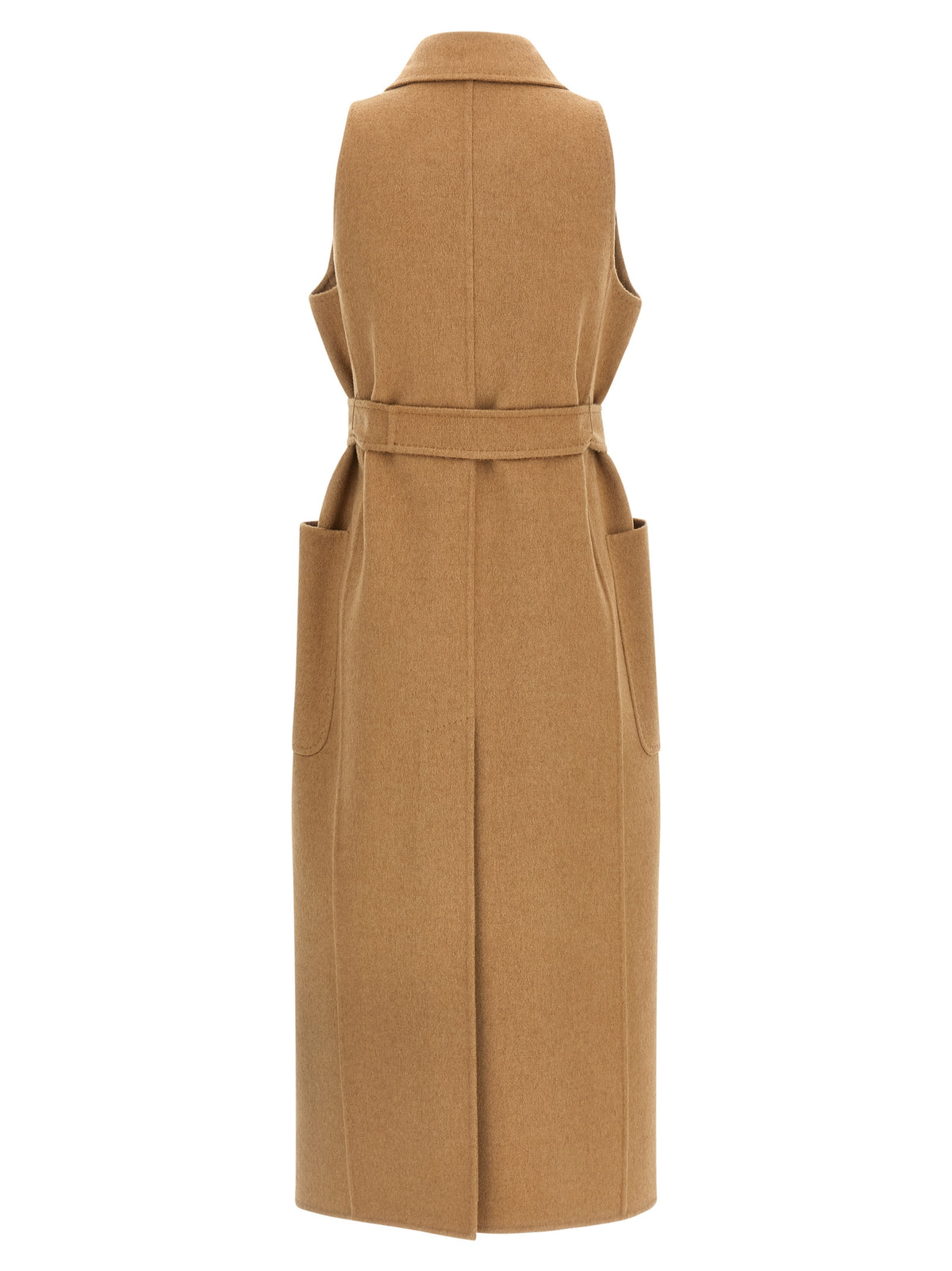 Baby Camel Wool Robe-Style Coat