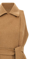 Baby Camel Wool Robe-Style Coat