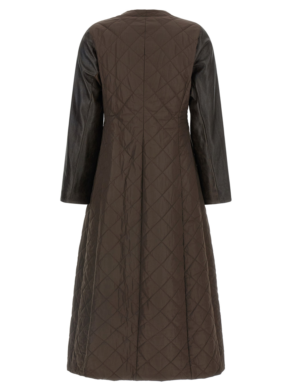 Brown Berta1234 Polyamide Coat