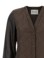 Brown Berta1234 Polyamide Coat