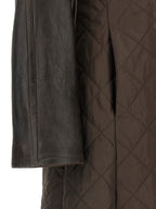 Brown Berta1234 Polyamide Coat