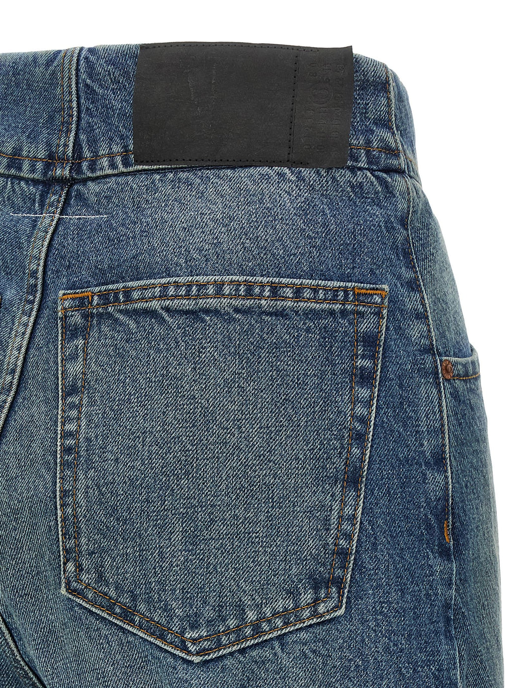 Light Blue 100% Cotton Straight-Leg Jeans