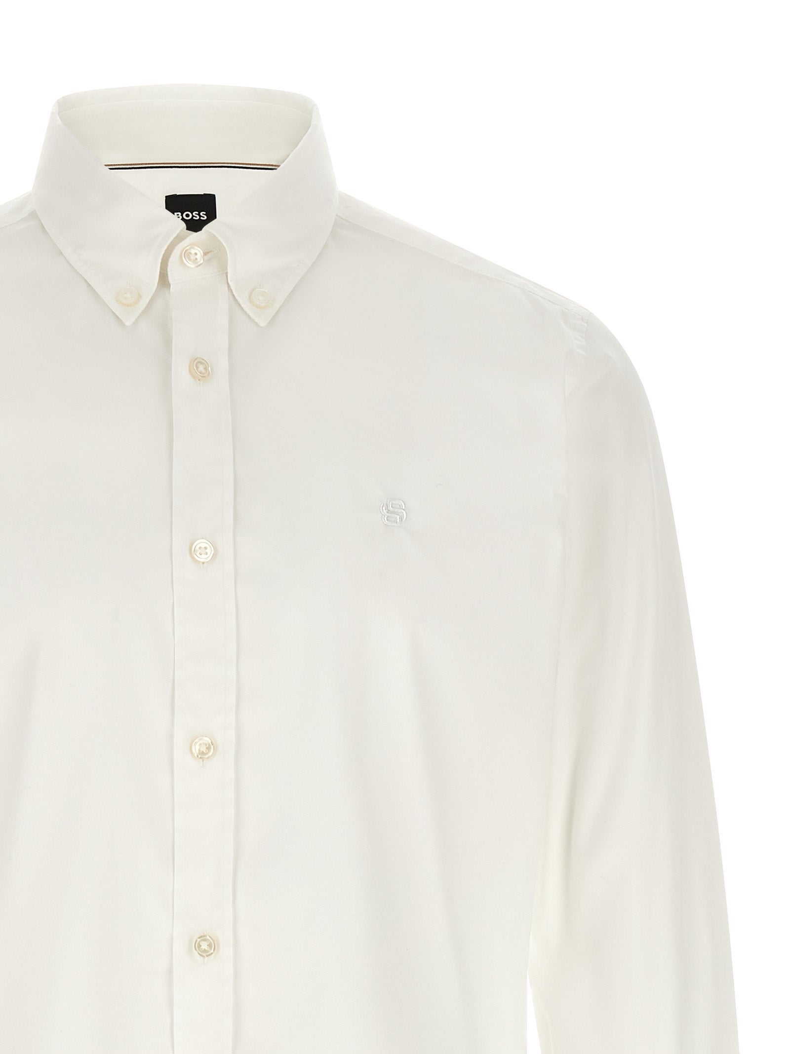 White Cotton H-Roan Blouse