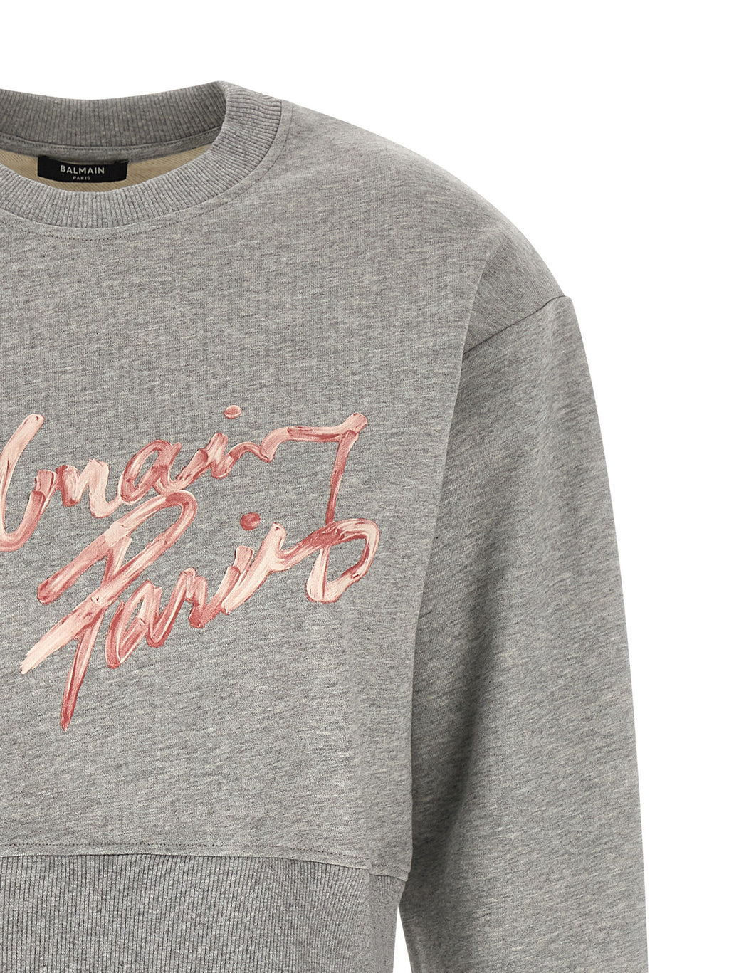 Gray Cotton Sweatshirt