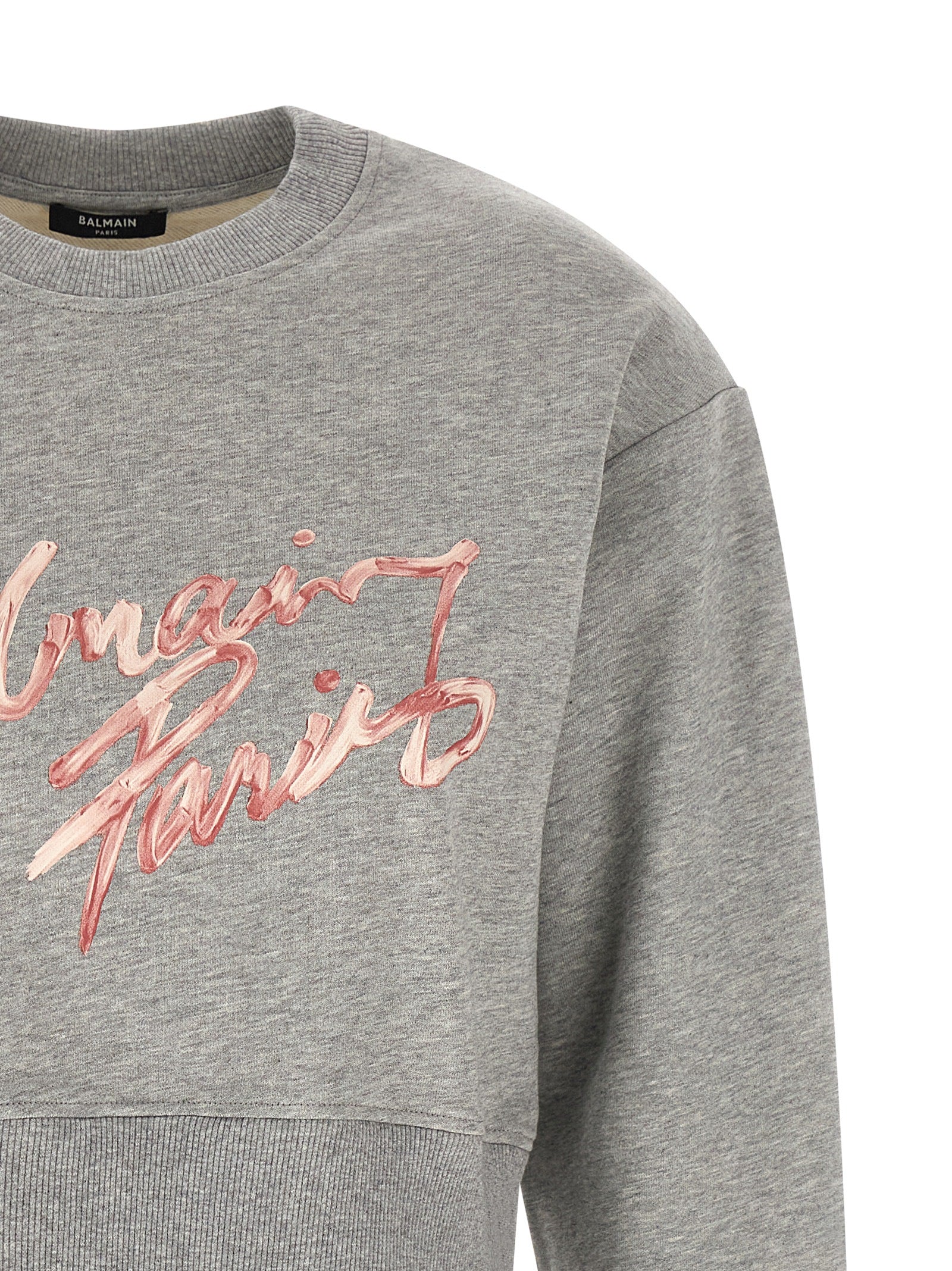 Gray Cotton Sweatshirt
