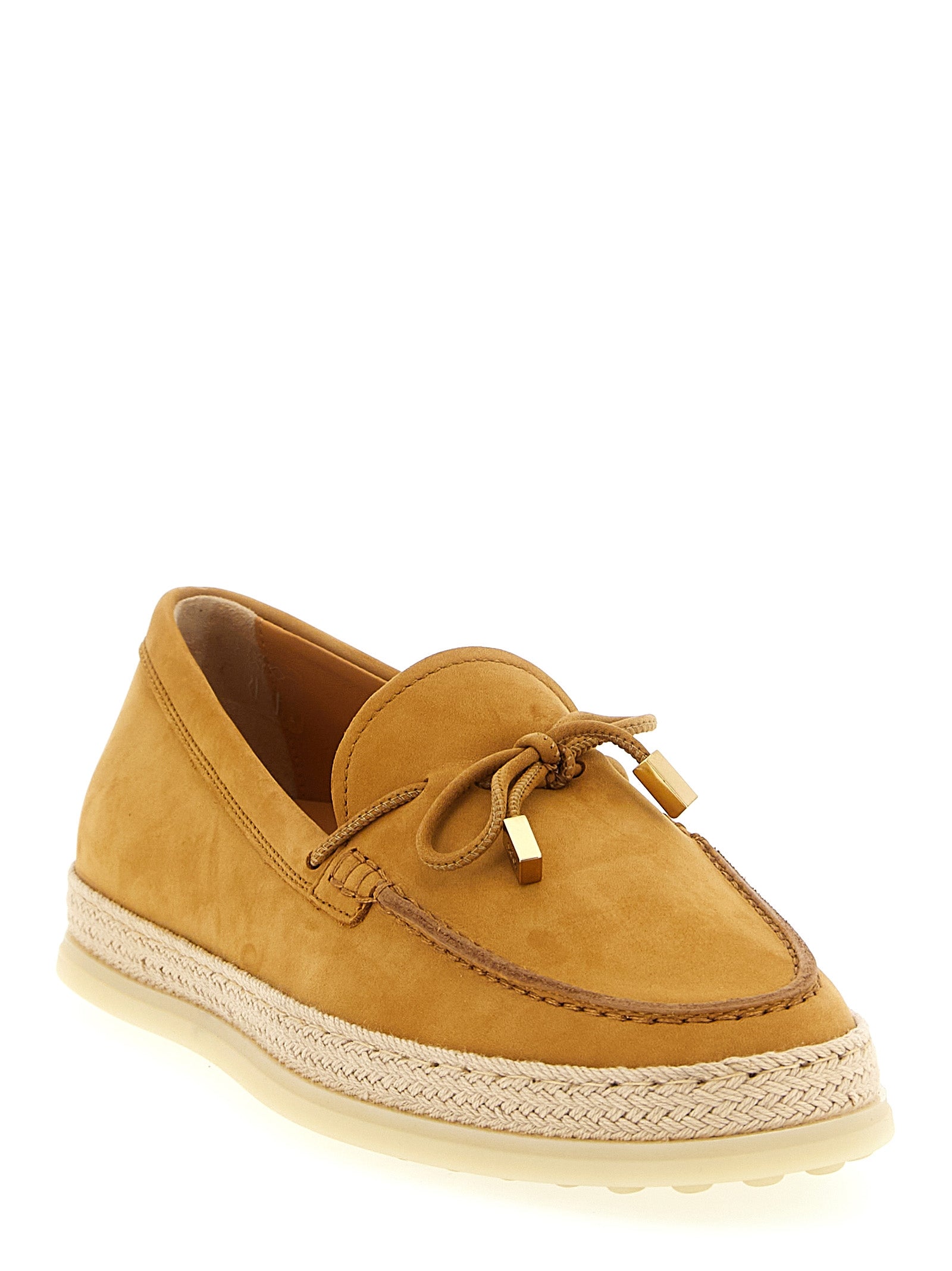 Calfskin Gomma Rafia 92K Loafers