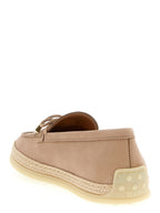 Calfskin Suede Gomma Rafia Loafers