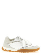 Gea 02 White Calfskin Athletic Sneakers