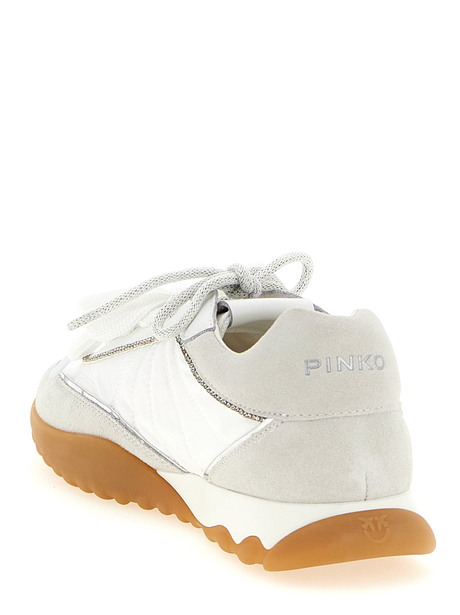Gea 02 White Calfskin Athletic Sneakers