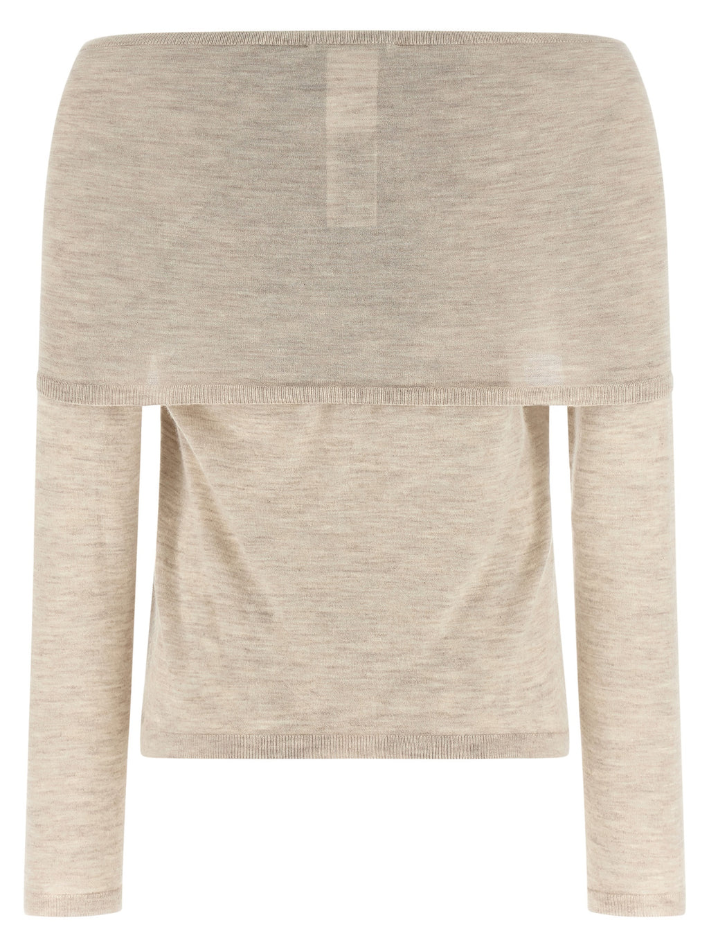 Beige Cashmere Cardigan