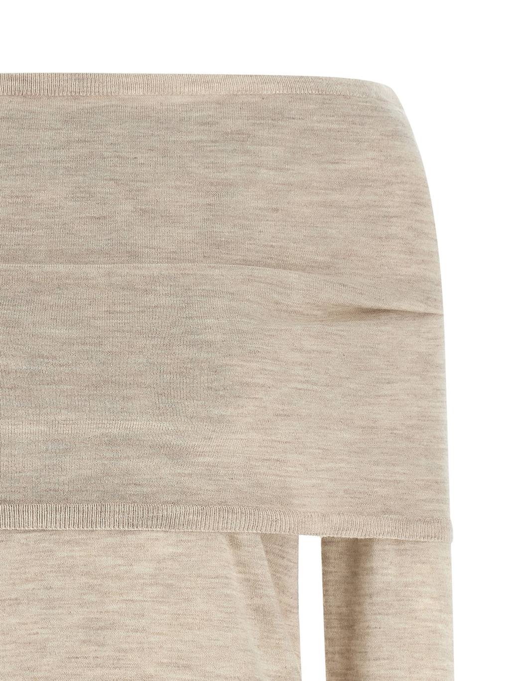 Beige Cashmere Cardigan