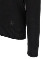 Black Virgin Wool Cardigan