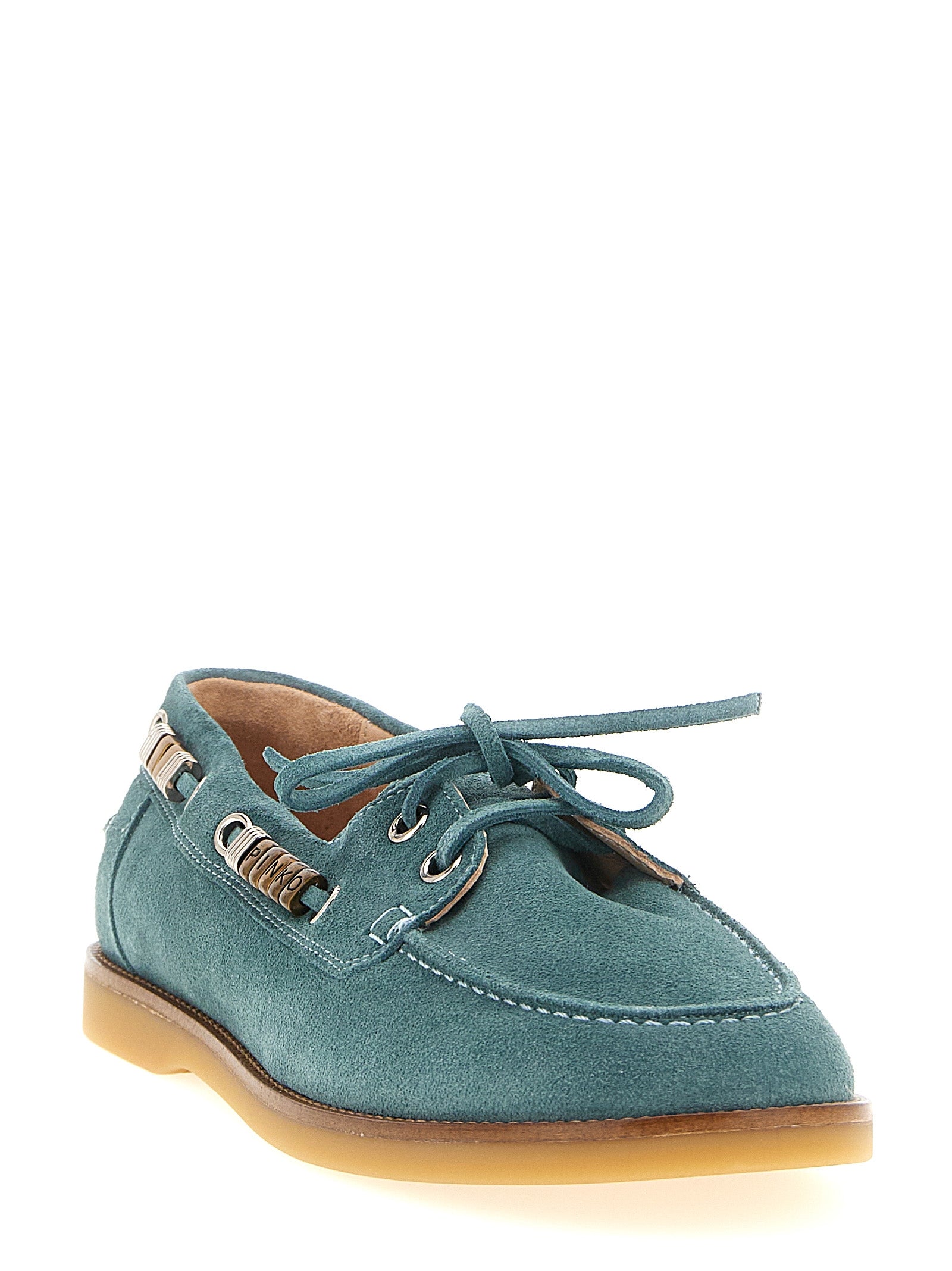 Blue Grace 01 Calfskin Boat Shoes
