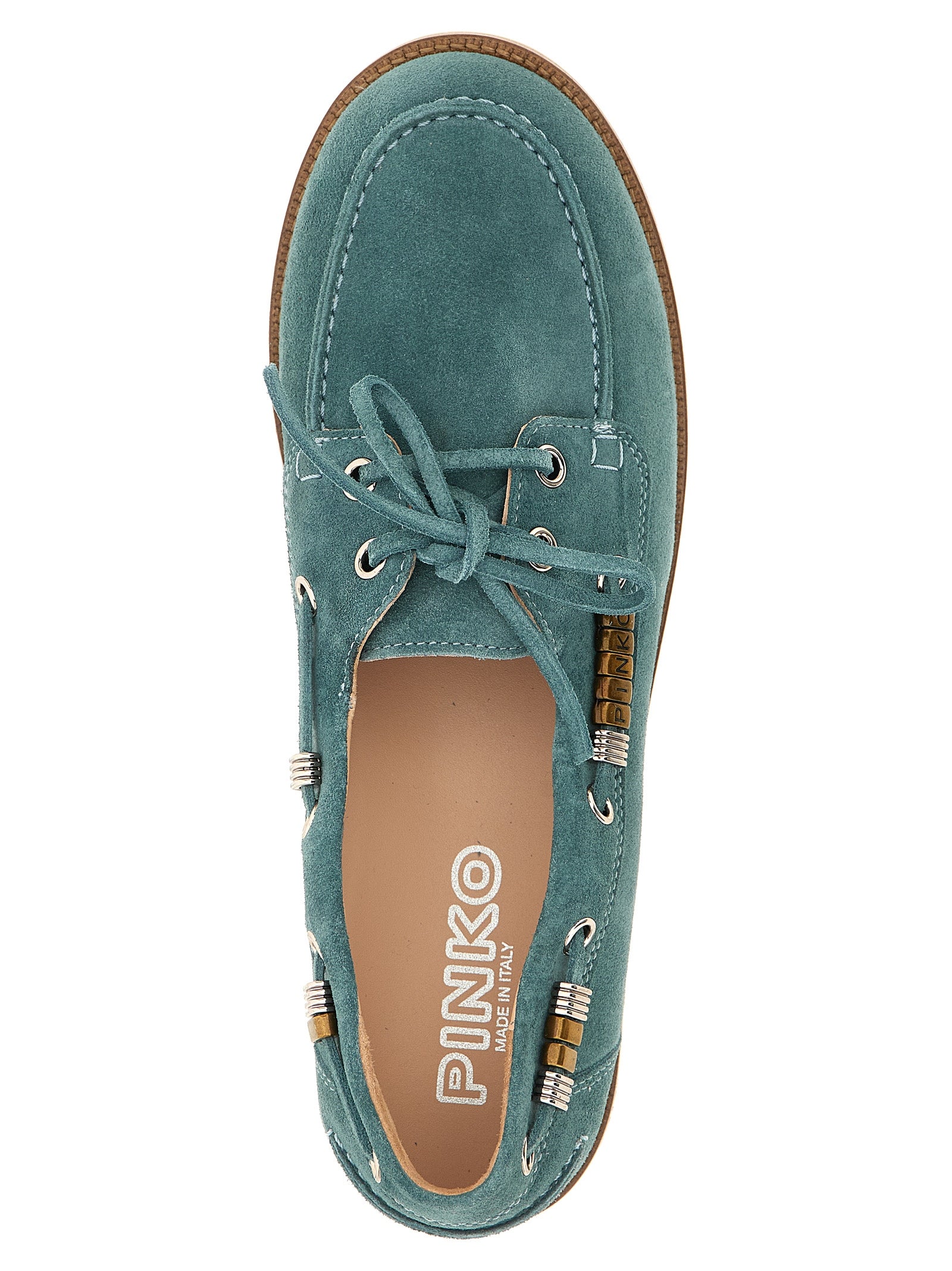 Blue Grace 01 Calfskin Boat Shoes
