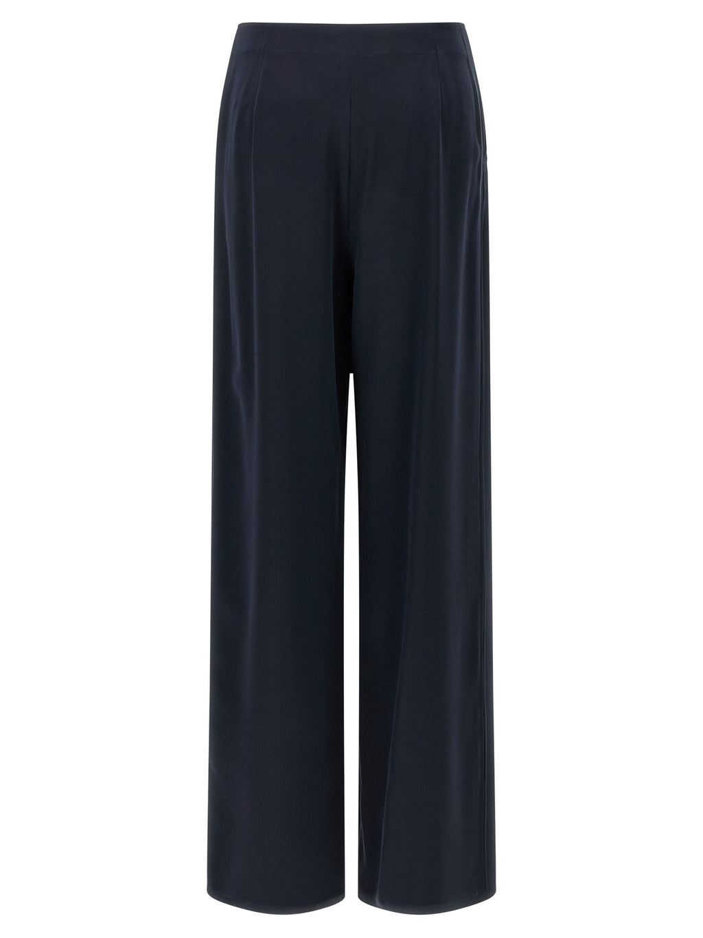 Blue Silk Mxppalude Trousers